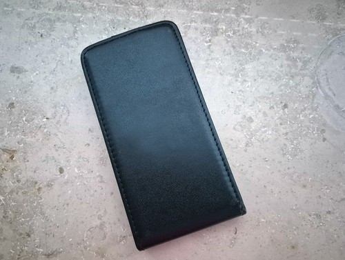 Basic flip case leder für - basic,
